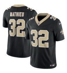 Men New Orleans Saints 32 Tyrann Mathieu Black 2023 F U S E Vapor Untouchable Limited Stitched Jersey Men New Orleans Saints 32 Tyrann Mathieu Black 2023 F U S E Vapor Untouchable Limited Stitched Jersey