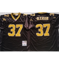 Men New Orleans Saints 37 GLEASON Black Stitched Jersey 38 Men New Orleans Saints 37 GLEASON Black Stitched Jersey 38