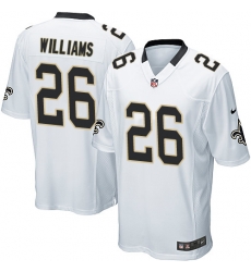 Mens Nike New Orleans Saints 26 P. J. Williams Game White NFL Jersey Mens Nike New Orleans Saints 26 P. J. Williams Game White NFL Jersey
