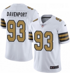 Mens Nike New Orleans Saints 93 Marcus Davenport Limited White Rush Vapor Untouchable NFL Jersey Mens Nike New Orleans Saints 93 Marcus Davenport Limited White Rush Vapor Untouchable NFL Jersey