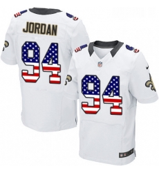 Mens Nike New Orleans Saints 94 Cameron Jordan Elite White Road USA Flag Fashion NFL Jersey Mens Nike New Orleans Saints 94 Cameron Jordan Elite White Road USA Flag Fashion NFL Jersey
