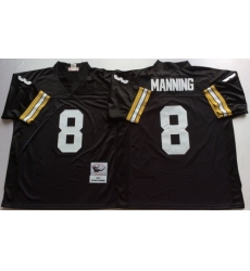 Mitchell And Ness Saints #8 Archie Manning Black Throwback Stitched NFL Jersey Mitchell And Ness Saints #8 Archie Manning Black Throwback Stitched NFL Jersey