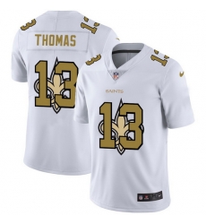 New Orleans Saints 13 Michael Thomas White Men Nike Team Logo Dual Overlap Limited NFL Jersey New Orleans Saints 13 Michael Thomas White Men Nike Team Logo Dual Overlap Limited NFL Jersey
