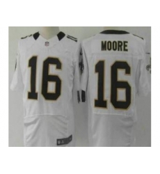 Nike New Orleans Saints 16 Lance Moore White Elite NFL Jersey Nike New Orleans Saints 16 Lance Moore White Elite NFL Jersey