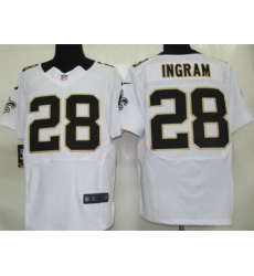 Nike New Orleans Saints 28 Mark Ingram White Elite NFL Jersey Nike New Orleans Saints 28 Mark Ingram White Elite NFL Jersey