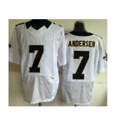 Nike New Orleans Saints 7 Morten Andersen White Elite NFL Jersey Nike New Orleans Saints 7 Morten Andersen White Elite NFL Jersey