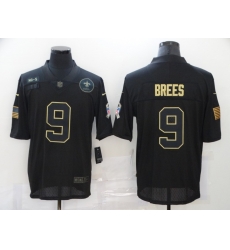 Nike New Orleans Saints 9 Drew Brees Black 2020 Salute To Service Limited Jersey Nike New Orleans Saints 9 Drew Brees Black 2020 Salute To Service Limited Jersey