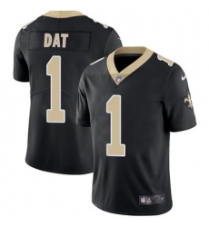 Nike Saints #1 Who Dat Black Team Color Mens Stitched NFL Vapor Untouchable Limited Jersey Nike Saints #1 Who Dat Black Team Color Mens Stitched NFL Vapor Untouchable Limited Jersey
