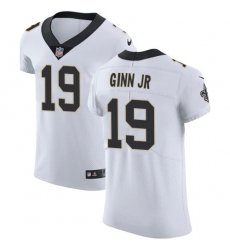 Nike Saints #19 Ted Ginn Jr White Mens Stitched NFL Vapor Untouchable Elite Jersey Nike Saints #19 Ted Ginn Jr White Mens Stitched NFL Vapor Untouchable Elite Jersey
