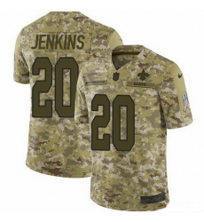 Nike Saints 20 Janoris Jenkins Camo Men Stitched NFL Limited 2018 Salute To Service Jersey Nike Saints 20 Janoris Jenkins Camo Men Stitched NFL Limited 2018 Salute To Service Jersey