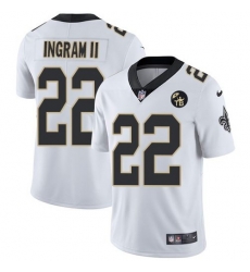 Nike Saints 22 Mark Ingram II White With Tom Benson Patch Vapor Untouchable Limited Jersey Nike Saints 22 Mark Ingram II White With Tom Benson Patch Vapor Untouchable Limited Jersey
