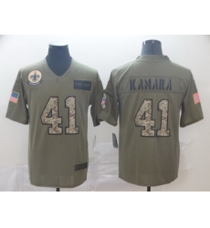 Nike Saints 41 Alvin Kamara Olive Camo Salute To Service Limited Jersey Nike Saints 41 Alvin Kamara Olive Camo Salute To Service Limited Jersey