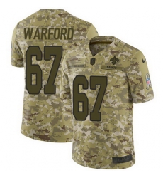 Nike Saints #67 Larry Warford Camo Mens Stitched NFL Limited 2018 Salute To Service Jersey Nike Saints #67 Larry Warford Camo Mens Stitched NFL Limited 2018 Salute To Service Jersey