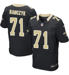 Nike Saints #71 Ryan Ramczyk Black Team Color Mens Stitched NFL Elite Jersey Nike Saints #71 Ryan Ramczyk Black Team Color Mens Stitched NFL Elite Jersey