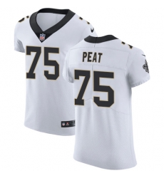 Nike Saints #75 Andrus Peat White Mens Stitched NFL Vapor Untouchable Elite Jersey Nike Saints #75 Andrus Peat White Mens Stitched NFL Vapor Untouchable Elite Jersey