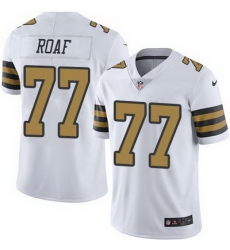 Nike Saints #77 Willie Roaf White Mens Stitched NFL Limited Rush Jersey Nike Saints #77 Willie Roaf White Mens Stitched NFL Limited Rush Jersey