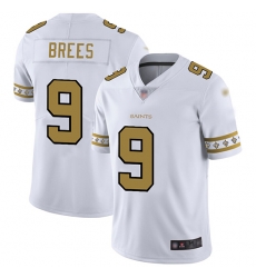 Saints 9 Drew Brees White Mens Stitched Football Limited Team Logo Fashion Jersey Saints 9 Drew Brees White Mens Stitched Football Limited Team Logo Fashion Jersey