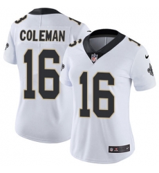 Nike Saints #16 Brandon Coleman White Womens Stitched NFL Vapor Untouchable Limited Jersey Nike Saints #16 Brandon Coleman White Womens Stitched NFL Vapor Untouchable Limited Jersey