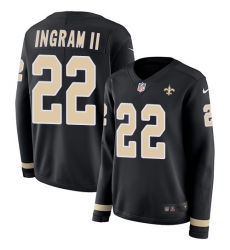 Nike Saints #22 Mark Ingram II Black Team Color Women Stitched NFL Jersey Nike Saints #22 Mark Ingram II Black Team Color Women Stitched NFL Jersey