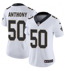 Nike Saints #50 Stephone Anthony White Womens Stitched NFL Vapor Untouchable Limited Jersey Nike Saints #50 Stephone Anthony White Womens Stitched NFL Vapor Untouchable Limited Jersey