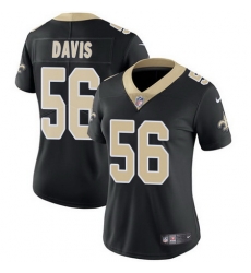 Nike Saints #56 DeMario Davis Black Team Color Womens Stitched NFL Vapor Untouchable Limited Jersey Nike Saints #56 DeMario Davis Black Team Color Womens Stitched NFL Vapor Untouchable Limited Jersey