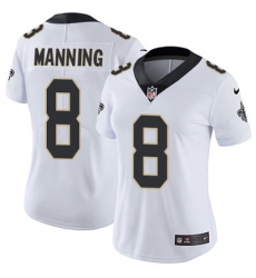 Nike Saints #8 Archie Manning White Womens Stitched NFL Vapor Untouchable Limited Jersey Nike Saints #8 Archie Manning White Womens Stitched NFL Vapor Untouchable Limited Jersey