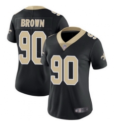 Saints 90 Malcom Brown Black Team Color Womens Stitched Football Vapor Untouchable Limited Jersey Saints 90 Malcom Brown Black Team Color Womens Stitched Football Vapor Untouchable Limited Jersey