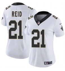 Women New Orleans Saints 21 Justin Reid White 2025 Vapor Stitched Game Jersey