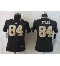 Women Nike New Orleans Saints #84 Stills Black Jerseys Women Nike New Orleans Saints #84 Stills Black Jerseys