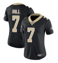 Women Saints 7 Taysom Hill Black Team Color Stitched Football Vapor Untouchable Limited Jersey Women Saints 7 Taysom Hill Black Team Color Stitched Football Vapor Untouchable Limited Jersey