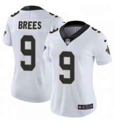 Womens Nike New Orleans Saints 9 Drew Brees Elite White NFL Jersey Womens Nike New Orleans Saints 9 Drew Brees Elite White NFL Jersey