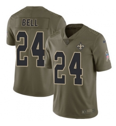 Nike Saints #24 Vonn Bell Olive Youth Stitched NFL Limited 2017 Salute to Service Jersey Nike Saints #24 Vonn Bell Olive Youth Stitched NFL Limited 2017 Salute to Service Jersey