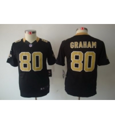 Nike Youth New Orleans Saints #80 Jimmy Graham Black Limited Jerseys Nike Youth New Orleans Saints #80 Jimmy Graham Black Limited Jerseys