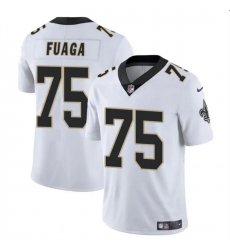 Youth New Orleans Saints 75 Taliese Fuaga White 2024 Draft Vapor Limited Stitched Football Jersey Youth New Orleans Saints 75 Taliese Fuaga White 2024 Draft Vapor Limited Stitched Football Jersey