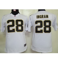 Youth Nike New Orleans Saints 28 Mark Ingram White Nike NFL Jerseys Youth Nike New Orleans Saints 28 Mark Ingram White Nike NFL Jerseys