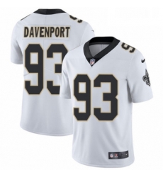 Youth Nike New Orleans Saints 93 Marcus Davenport White Vapor Untouchable Limited Player NFL Jersey Youth Nike New Orleans Saints 93 Marcus Davenport White Vapor Untouchable Limited Player NFL Jersey