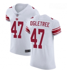Giants 47 Alec Ogletree White Men Stitched Football Vapor Untouchable Elite Jersey Giants 47 Alec Ogletree White Men Stitched Football Vapor Untouchable Elite Jersey