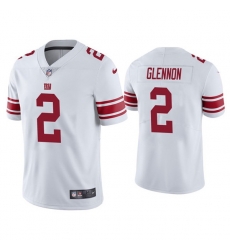 Men New York Giants 2 Mike Glennon White Vapor Untouchable Limited Stitched Jersey Men New York Giants 2 Mike Glennon White Vapor Untouchable Limited Stitched Jersey
