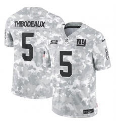 Men New York Giants 5 Kayvon Thibodeaux 2024 Arctic Camo Salute To Service Limited Stitched Football Jersey Men New York Giants 5 Kayvon Thibodeaux 2024 Arctic Camo Salute To Service Limited Stitched Football Jersey