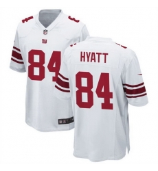 Men New York Giants 84 Jalin Hyatt White Stitched Game Jersey Men New York Giants 84 Jalin Hyatt White Stitched Game Jersey