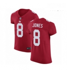 Mens New York Giants 8 Daniel Jones Red Alternate Vapor Untouchable Elite Player Football Jersey Mens New York Giants 8 Daniel Jones Red Alternate Vapor Untouchable Elite Player Football Jersey