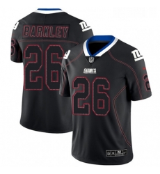 Mens Nike New York Giants 26 Saquon Barkley Limited Lights Out Black Rush NFL Jersey Mens Nike New York Giants 26 Saquon Barkley Limited Lights Out Black Rush NFL Jersey