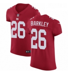 Mens Nike New York Giants 26 Saquon Barkley Red Alternate Vapor Untouchable Elite Player NFL Jersey Mens Nike New York Giants 26 Saquon Barkley Red Alternate Vapor Untouchable Elite Player NFL Jersey