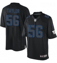 Mens Nike New York Giants 56 Lawrence Taylor Limited Black Impact NFL Jersey Mens Nike New York Giants 56 Lawrence Taylor Limited Black Impact NFL Jersey
