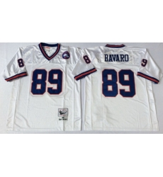 Mitchell Ness giants #89 Mark Bavaro white Throwback Stitched NFL Jerseys Mitchell Ness giants #89 Mark Bavaro white Throwback Stitched NFL Jerseys