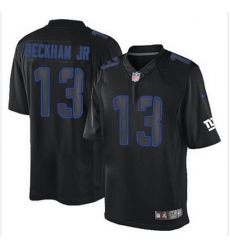 New New York Giants #13 Odell Beckham Jr Black Men Stitched NFL Impact Limited jersey New New York Giants #13 Odell Beckham Jr Black Men Stitched NFL Impact Limited jersey