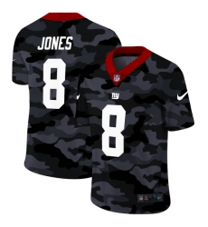 New York Giants 8 Daniel Jones Men Nike 2020 Black CAMO Vapor Untouchable Limited Stitched NFL Jersey New York Giants 8 Daniel Jones Men Nike 2020 Black CAMO Vapor Untouchable Limited Stitched NFL Jersey