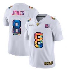 New York Giants 8 Daniel Jones Men White Nike Multi Color 2020 NFL Crucial Catch Limited NFL Jersey New York Giants 8 Daniel Jones Men White Nike Multi Color 2020 NFL Crucial Catch Limited NFL Jersey