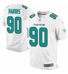 Nike Dolphins #90 Charles Harris White Mens Stitched NFL New Elite Jersey Nike Dolphins #90 Charles Harris White Mens Stitched NFL New Elite Jersey