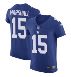 Nike Giants #15 Brandon Marshall Royal Blue Team Color Mens Stitched NFL Vapor Untouchable Elite Jersey Nike Giants #15 Brandon Marshall Royal Blue Team Color Mens Stitched NFL Vapor Untouchable Elite Jersey